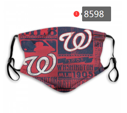 New 2020 Washington Nationals Dust mask with filter